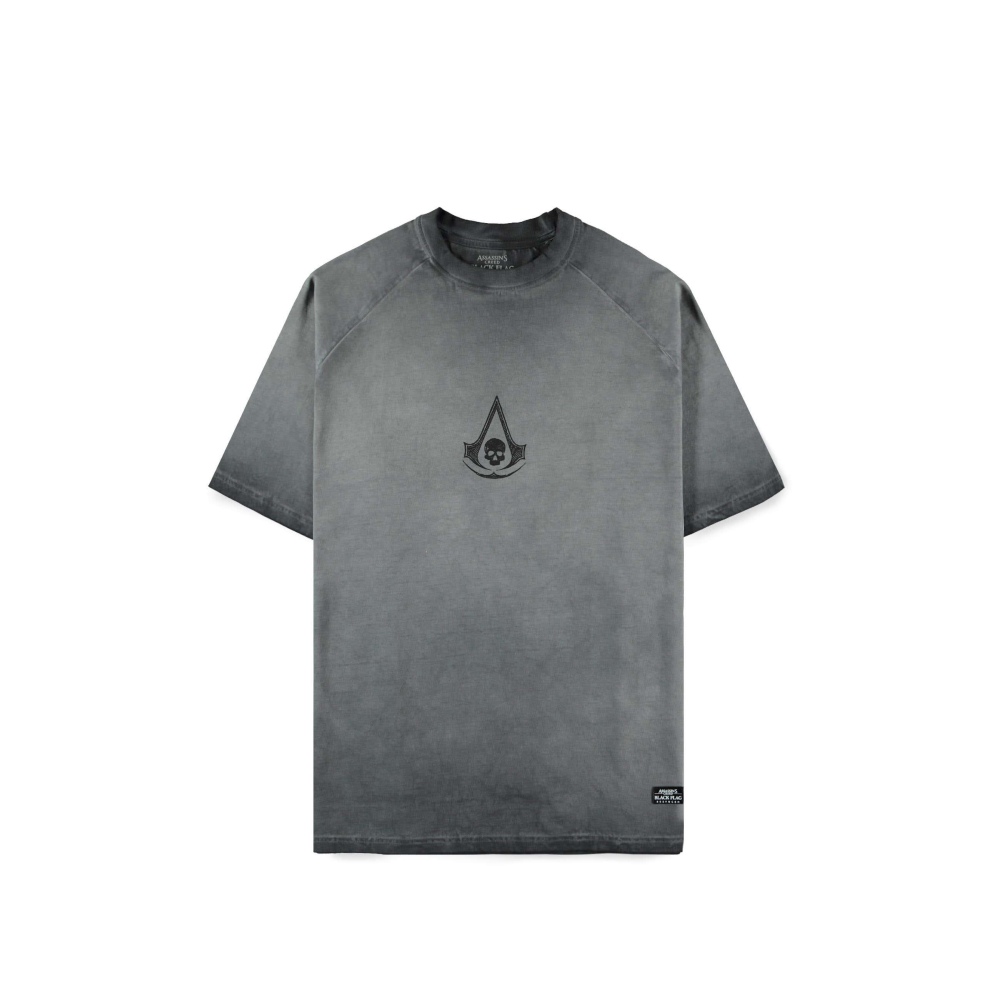 Assassin's Creed - Assassin's Creed Black Flag Jackdaw Oversized Tshirt Homme - Gris